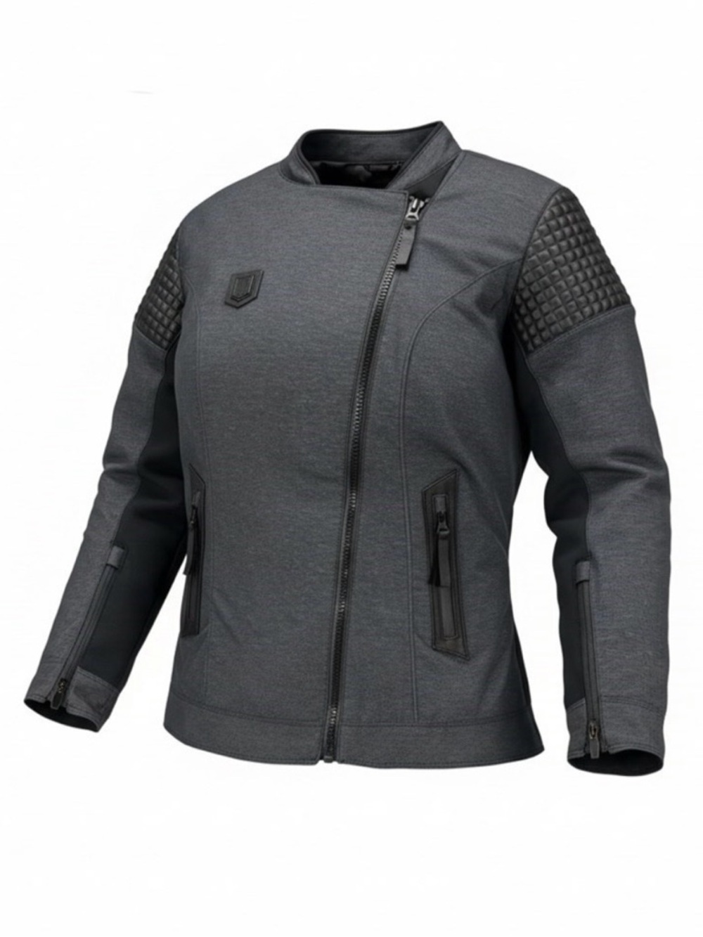 TUSCADERO 1000 Armored Motorcycle Jacket - Charcoal Gray